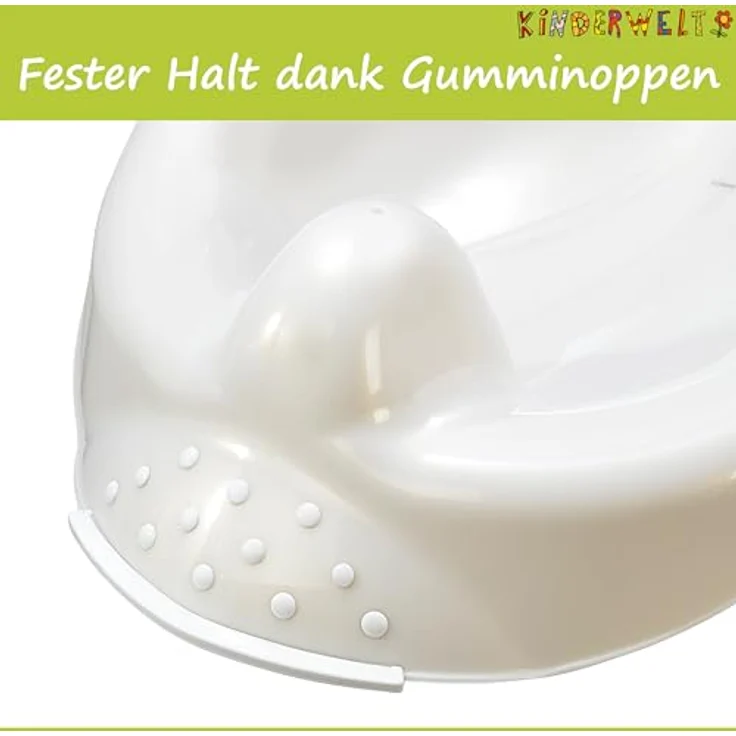 Funny Farm weiß Baby Badewanne XXL 100 cm mit Stöpsel + Badesitz – Bild 6