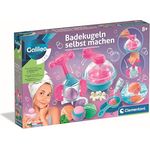Clementoni Galileo Lab Badekugeln selbst machen, DIY Experimentierset zur Herstellung bunter, duftender Badebomben für Kinder ab 8 Jahren, inklusive Mixer und Formen