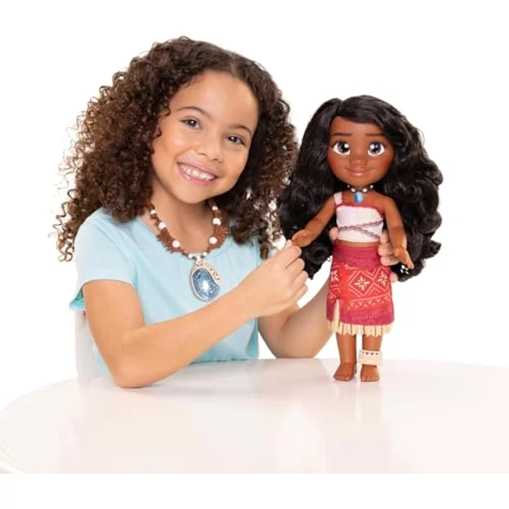 Disney Vaiana - SingingFriend Vaiana Puppe, interaktive Puppe mit Singfunktion und Zubehör, 38 cm, für Kinder ab 3 Jahren – Bild 9