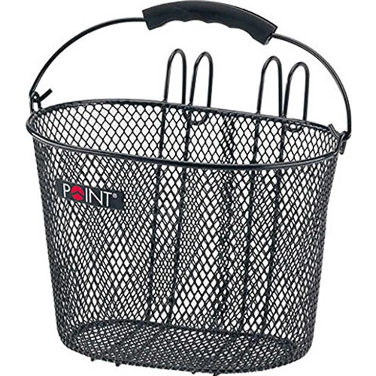 Point Kinder Fahrradkorb VR Colour, schwarz, 25x16x16cm, 05102805 – Bild 2