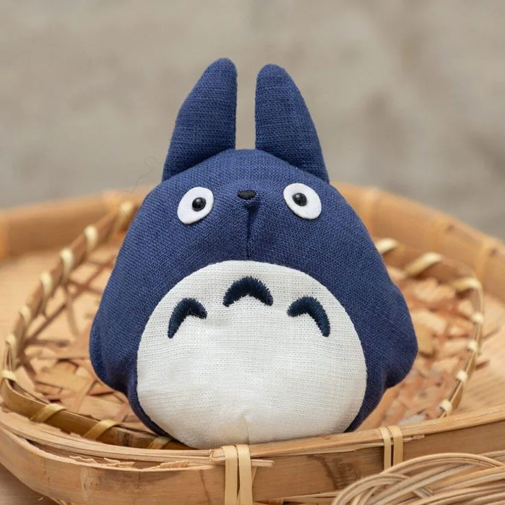 Studio Ghibli Mein Nachbar Totoro Sitzsack-Plüschfigur, mittelgroßer Totoro aus 100% Baumwolle, japanischer Stil