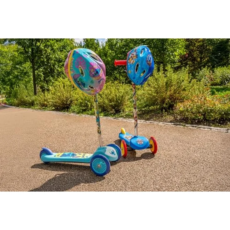 Seven 3-RAD SCOOTER STITCH, Kinder-Scooter mit Lean-to-Steer-Lenkung, rutschfestem Deck und Hinterradbremse, klappbar und leicht – Bild 5