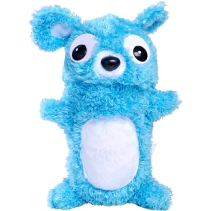Simba 105953331 ScreamerZ Bär „Babbling Bear“ mit Sound - witziges Kuscheltier mit Schrei-Geräuschen - Plüschfigur für Kinder ab 5 Jahre, ca. 30 cm, blau – Bild 2