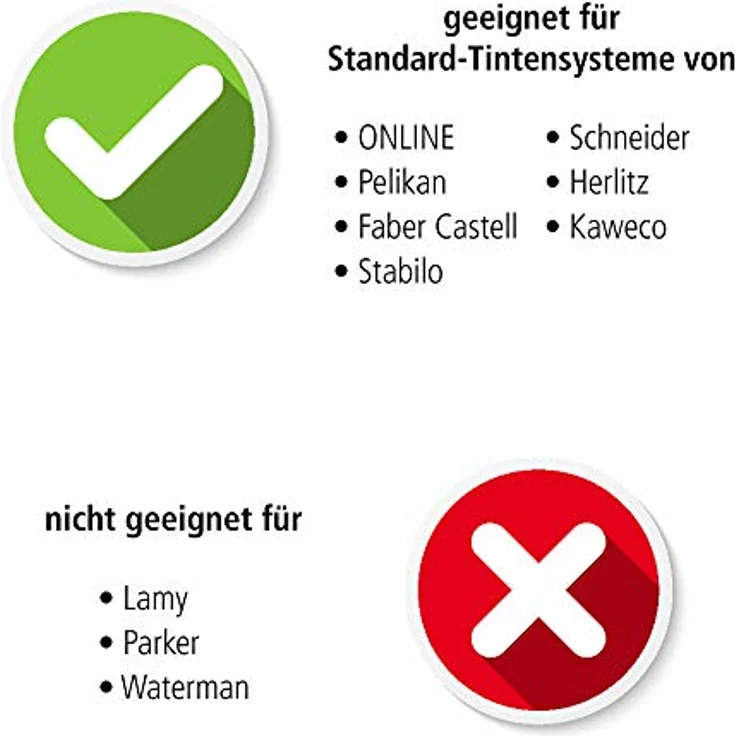 Online Pen Füller Tinten-Konverter, hergestellt in Deutschland, für Standard-Füller – Bild 4