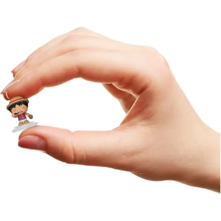 Funko Bitty Pop! One Piece - Luffy 4pk mit Überraschungs-Mini-Figur - 0.9 Inch (2.2 cm) - Monkey D. Ruffy Sammlerstück und stapelbares Display-Regal - ideales Geschenk und Kuchenaufstecker – Bild 2