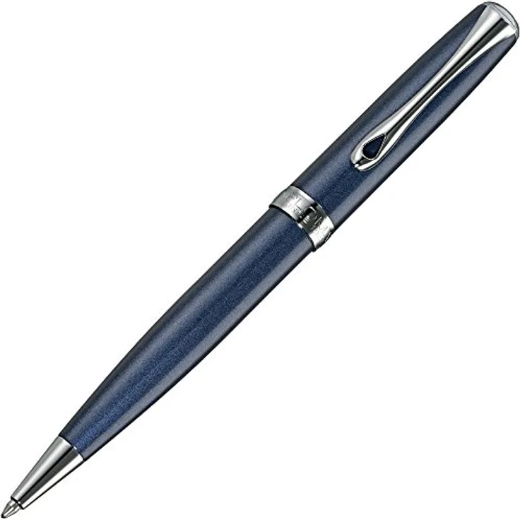 DIPLOMAT Füllfederhalter Kugelschreiber Excellence A2, Ganzmetallgehäuse, midnight blue mit easyFlow Großraummine