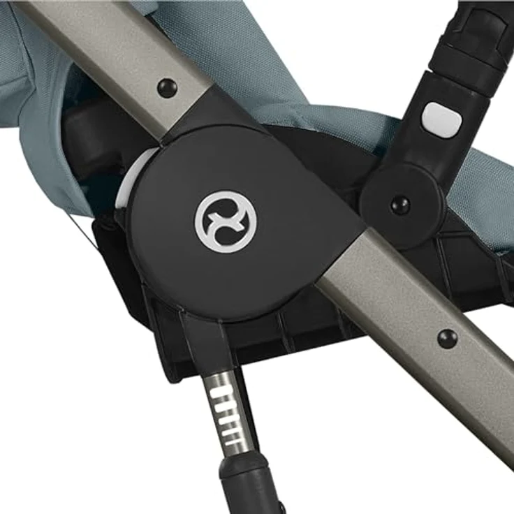 Cybex Kinder-Buggy Balios S Lux Kinderwagen - Kollektion 2025, mit ergonomischer Liegeposition, verbesserte Allrad-Federung, XXL Sonnenverdeck - Blau – Bild 9