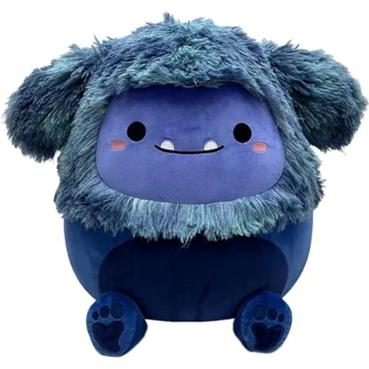 Squishmallows SQCR06646 - Dani der Bigfoot 40 cm, superweiches Kuscheltier in Plüsch, offizielles Kelly Toys, braun – Bild 1
