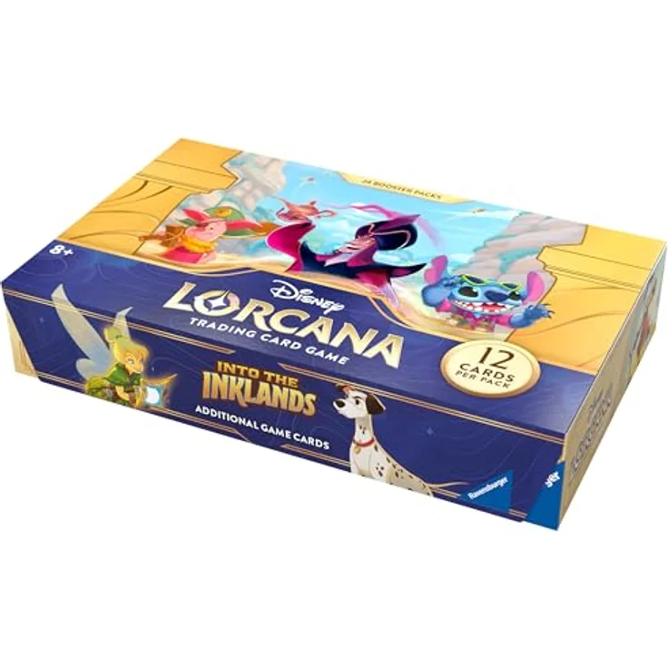 Ravensburger Spielverlag Disney Lorcana: Die Tintenlande - Display mit 24 Booster Packs (Englisch) - Sammelkarten mit einzigartiger Spielmechanik und Disney Charakteren – Bild 2