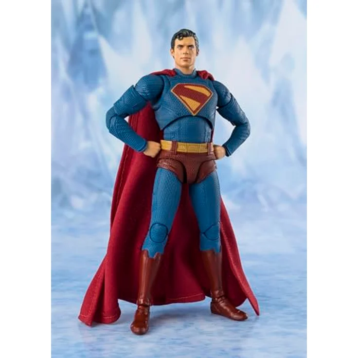 Bandai Superman 2025 S.H.Figuarts Actionfigur, 16 cm, inkl. Zubehör in Fensterbox – Bild 3