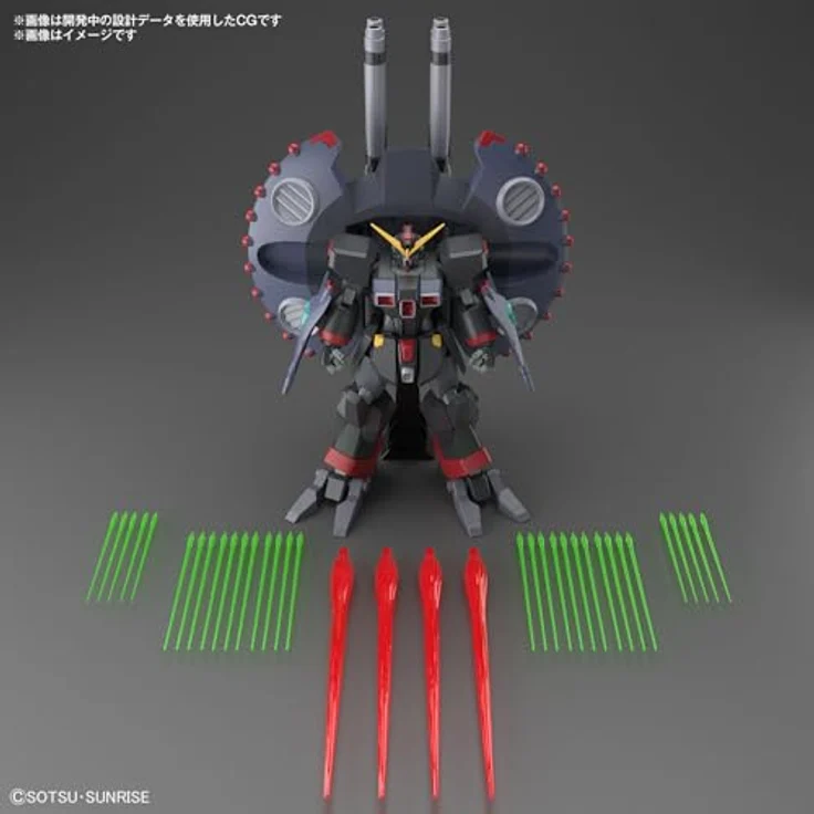 Bandai Action Figur GFAS-X1 DESTROY GUNDAM, 39 cm großes Modell mit transformierbarer MA-Form und beweglichen Gelenken, inklusive 26 cm Strahleneffekt – Bild 6