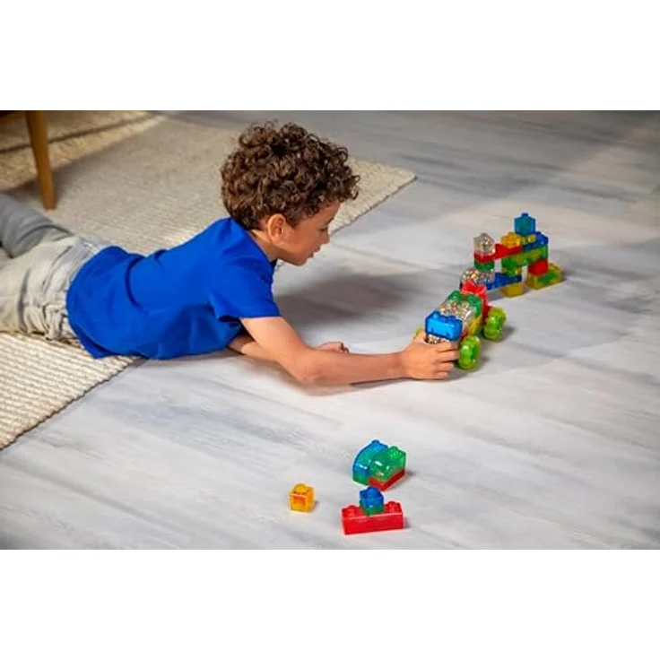 Jelly Blox Vehicle Kit, Bauspielzeug mit 35 sensorischen Bausteinen, interaktive Konstruktion für Kinder ab 2 Jahren – Bild 4