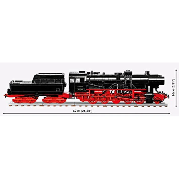 Cobi 6282 DR BR 52 Dampflokomotive – Bild 5