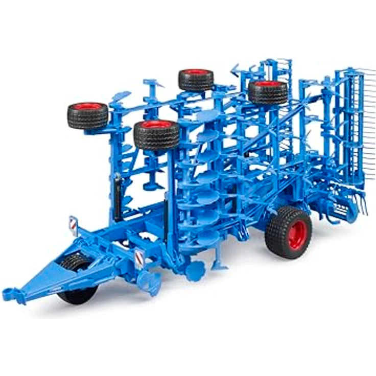 Bruder® LEMKEN Grubber Koralin 9, Spielzeug-Landmaschine im Maßstab 1:16 mit beweglicher Walze und höhenverstellbarem Fahrgestell, für Kinder ab 4 Jahren – Bild 1