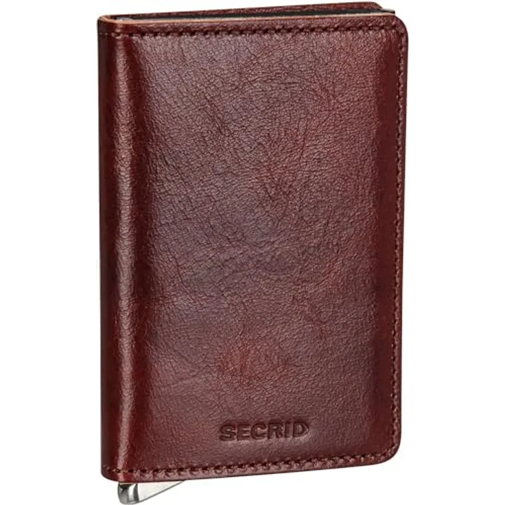 Secrid Geldbörse Premium Slimwallet Basco Brown One Size