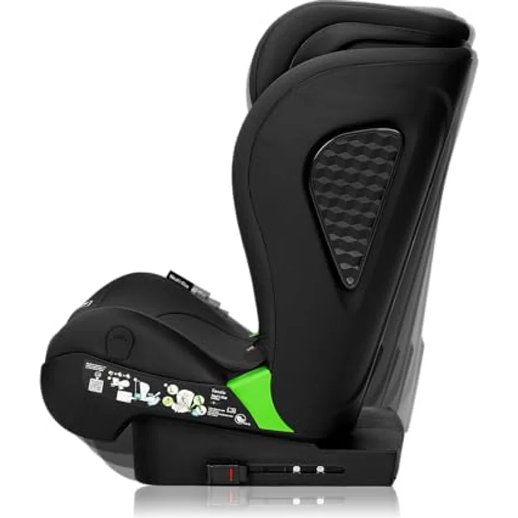 lionelo Autokindersitz NEAL I-SIZE, 4-fach neigbar, 10-fach höhenverstellbare Kopfstütze, mit Isofix-Adapter und Getränkehalter, bis 36 kg – Bild 5