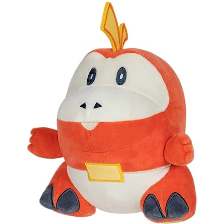 Pokémon PKW3350 Kuscheltier - Fuecoco 20 cm, offizielles Produkt, niedlich und ultraweich – Bild 2