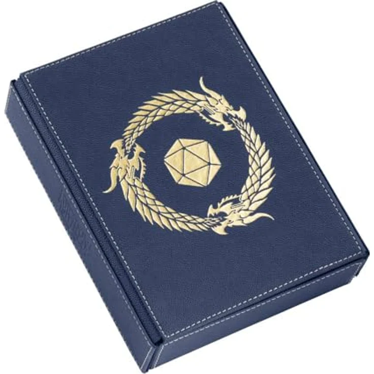 Arcane Tinmen Dragon Shield: Dice Companion – Midnight Blue, Einfarbig – Bild 2