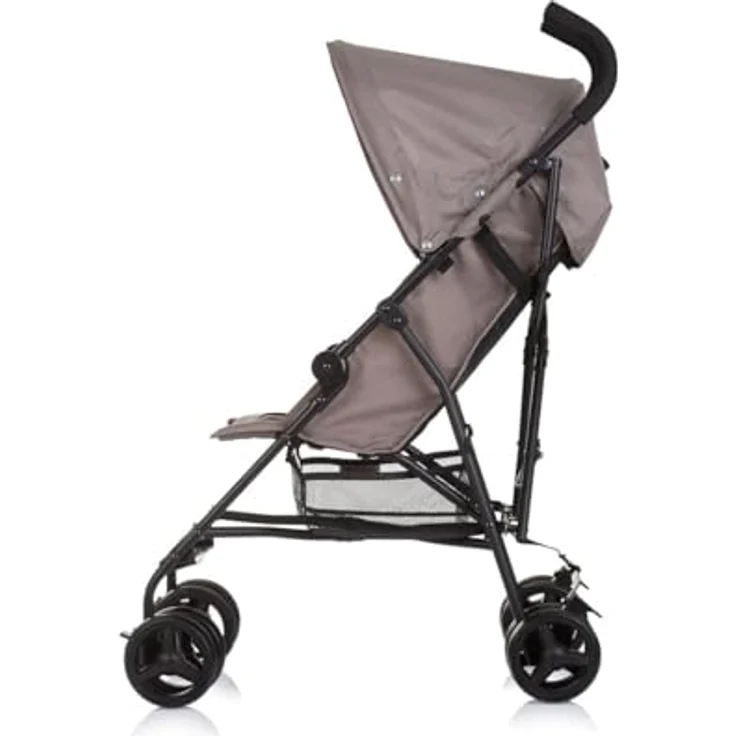 Chipolino Buggy Point, Kinderwagen mit 5-Punkt-Gurt, verstellbarer Rückenlehne und großem Korb, Farbe: Beige P – Bild 4