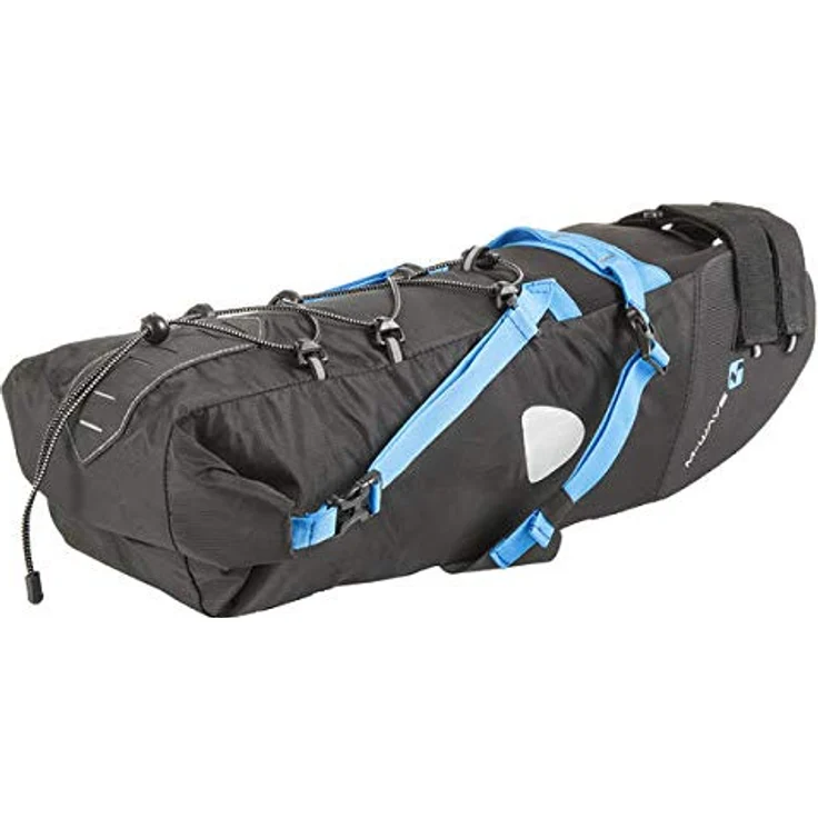 M-Wave BP Saddle Satteltasche, schwarz, ca. 53 x 13 x 15 cm – Bild 2