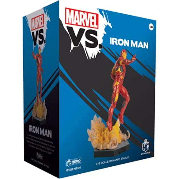 Hero Collector EAGLEMOSS MVSEN001 Marvel Iron Man Battle Pose Figur, Maßstab 1:16, bunt, offizielles Lizenzprodukt – Bild 5