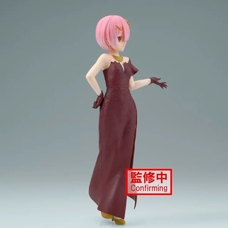 Banpresto Ram Glitter & Glamours, 23 cm Sammelfigur aus Re:Zero - Starting Life In Another World, Mehrfarbig BP88940P – Bild 4