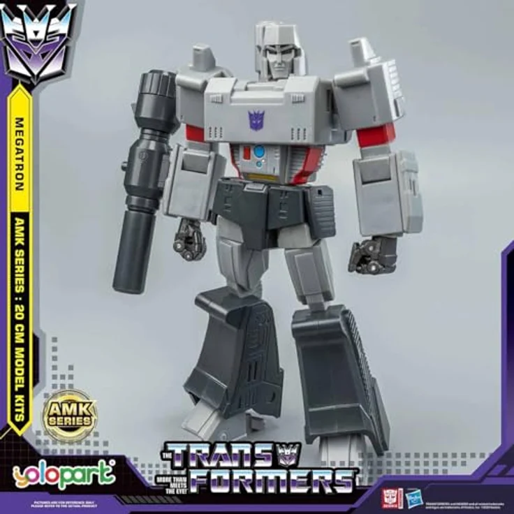YOLOPARK Megatron AMK Series Model Kit, 20.3 cm Transformers Bauset, Sammelfigur, Generation One – Bild 4