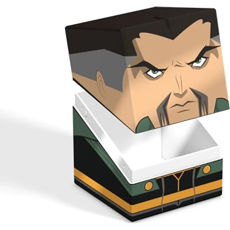 Ultimate Guard Squaroes Batman: Gotham City GC007 - Ra’s al Ghul, Deck-Box für bis zu 100 Spielkarten, umweltfreundlich aus 78% erneuerbaren Rohstoffen – Bild 4