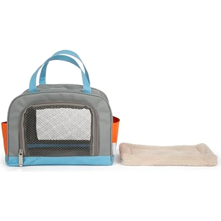 Small Foot Plüschfigur Katze mit Tasche (Set, 15-St), mit Pflege- und Tierarzt-Zubehör, Kinderzimmer Haustier-Set, realitätsnahe Tierarzt-Situationen, Katzenkissen, wiederverschließbare Leckerlies, Katzengeschirr, Transporttasche, umfangreiches Zubehör, fantasievolles Rollenspiel – Bild 4
