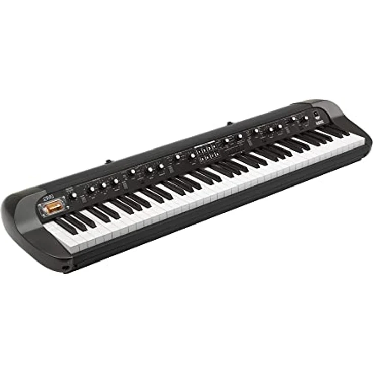 Korg SV-2 73 Digital Piano, schwarz, mit gewichteter Hammermechanik-Tastatur, Vintage-Sounds und integriertem Lautsprechersystem – Bild 2