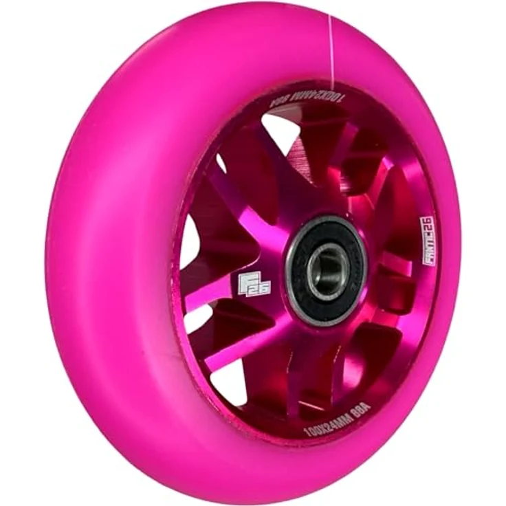 Fantic26 Base Stuntscooter 100mm, Aluminium 6061-T6, ABEC-11 Kugellager, 208g leicht – Bild 3
