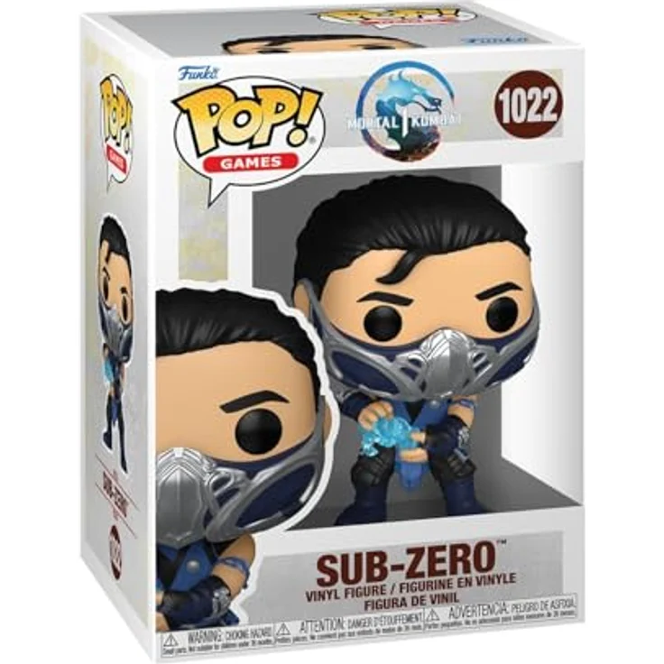 Funko Pop! Games: MK1 - Sub-Zero Vinyl-Sammelfigur - Mortal Kombat Game Franchise - Ideal für Kinder und Erwachsene - Offizielle Handelswaren - Geschenkidee – Bild 1