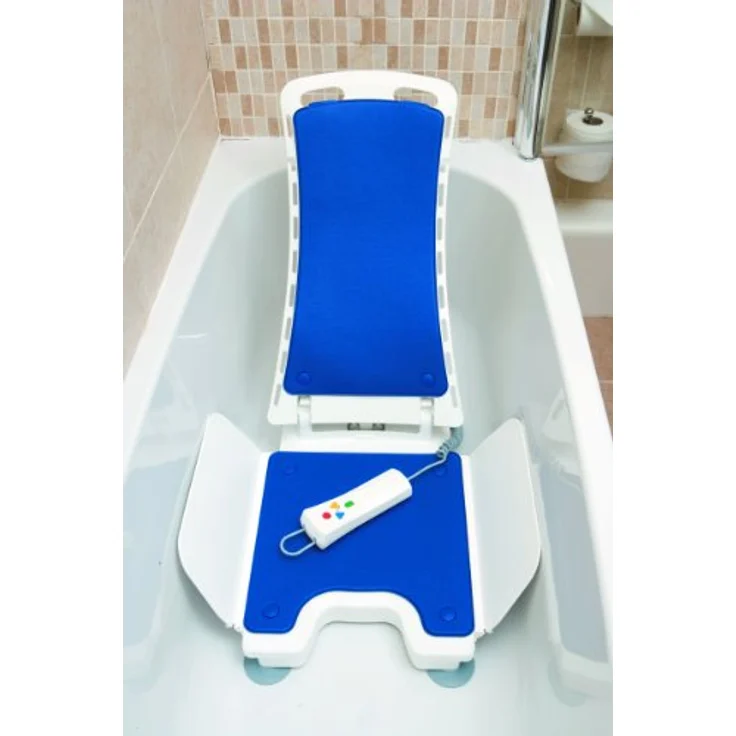Drive Medical Badewannensitz Bellavita 2G, Badewannenlift mit Bezug, belastbar bis 140 kg, ergonomisch und leicht (9,3 kg) – Bild 2