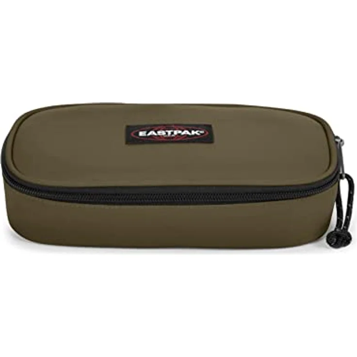 EASTPAK OVAL Single Federmäppchen, platzsparendes Mäppchen mit 1 Fach, aus 100% Nylon, Army Olive (Grün) – Bild 1