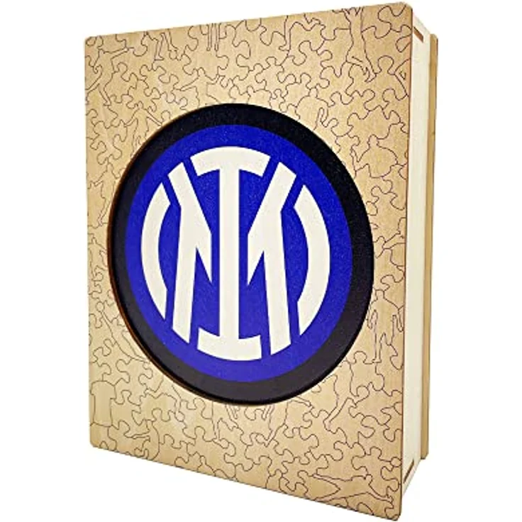 Inter Iconic Puzzles, FC Logo, Holzpuzzle aus nachhaltigem Holz, Größe M, 270 Stück – Bild 5