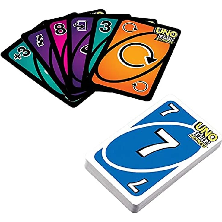 Mattel GXD75 - Mattel Games - UNO Flip! Express - Kartenspiel – Bild 2