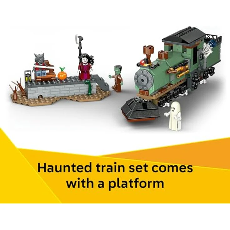LEGO Creator 31167 Geisterhaus Bausatz, 3-in-1 Set mit 736 Teilen, 5 Minifiguren, Mehrfarbig – Bild 7