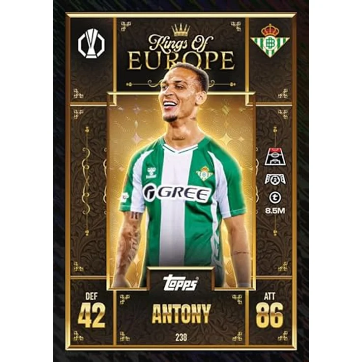 Topps Match Attax Champions League 2025/26 EXTRA, 1 Mega Tin Box mit 48 Sammelkarten und 3 LIMITED EDITION Karten, zufällige Auswahl – Bild 5