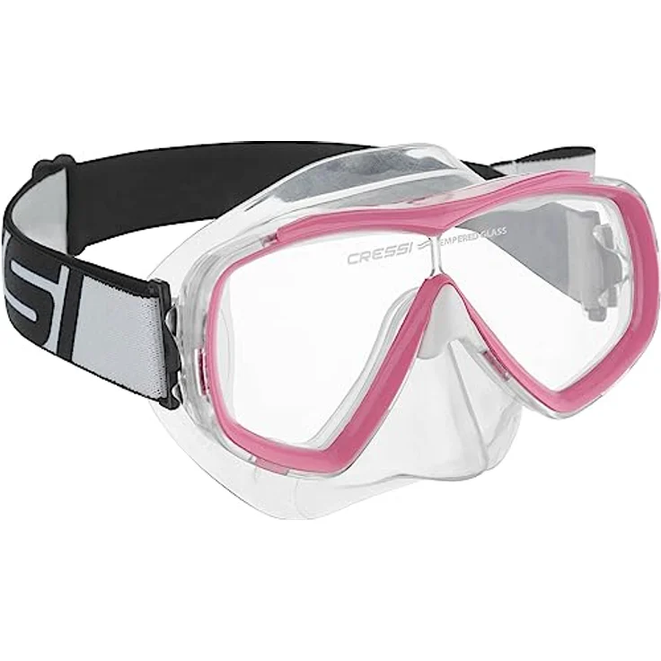 Cressi Premium Combo Schnorchelset Junior - erhältlich mit Marea Jr oder Estrella Jr Maske und Top-Schnorchel, Unisex Kind – Bild 2