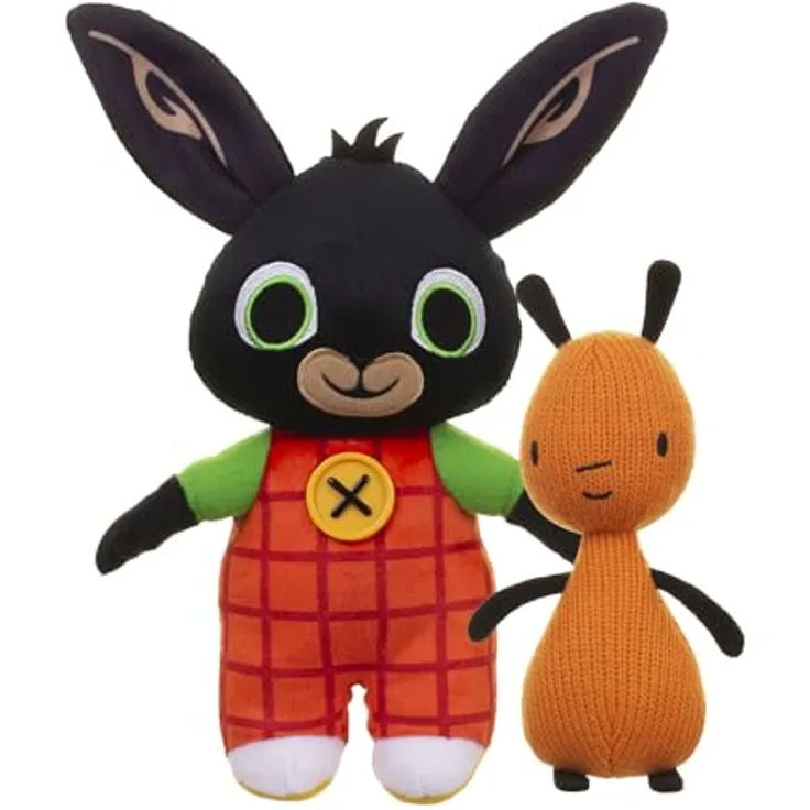 Bing Und Flop Set Plüschtiere EIN Apfset Superweiche Plüsch-Maskottchen Für Alle Kinder, von Bing, niedlich gestickt, ideal zum Kuscheln und Spielen