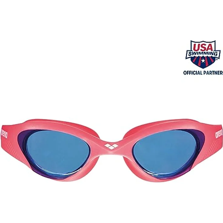 arena The One Junior Anti-Fog Schwimmbrille für Kinder, Schwimmbrille mit Breiten Gläsern, UV-Schutz, Selbstjustierender Nasensteg, Orbit-Proof Dichtungen – Bild 2