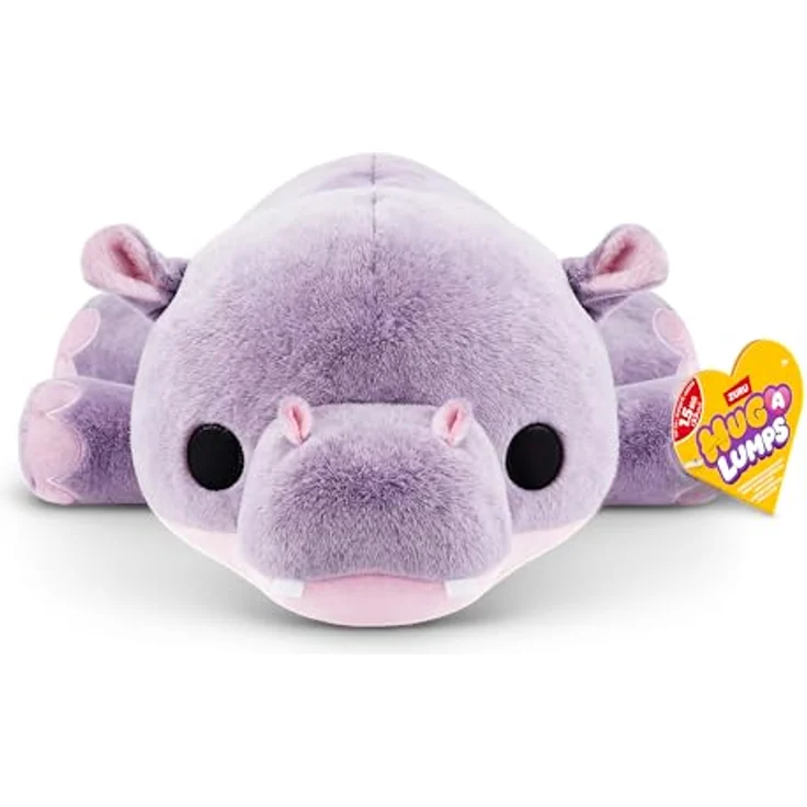 Hug-A-Lumps Hug-A-Lumps-Plush MEDIUM Hippo (Harley) - Serie 2, Stoffpuppe in Plüschqualität – Bild 1