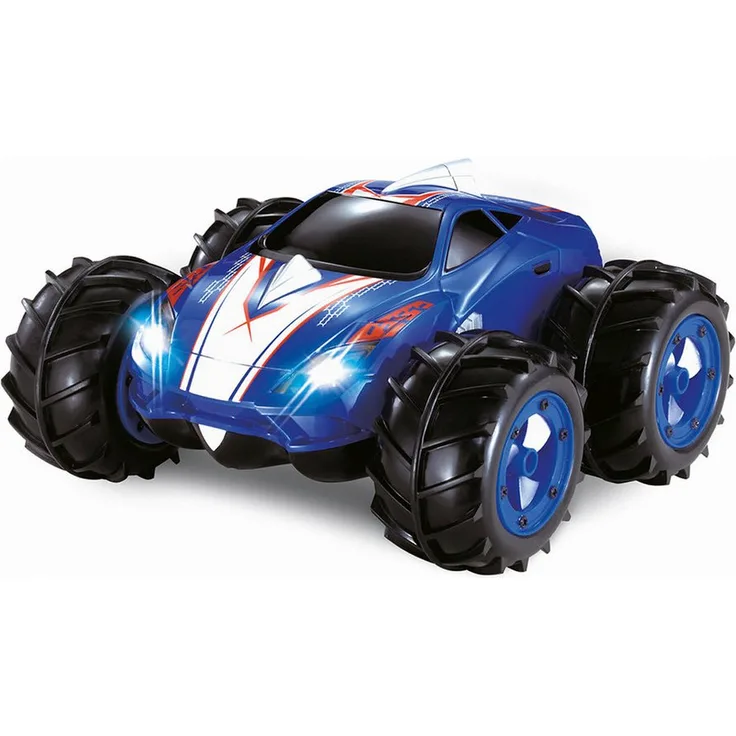 Jollity RC-Auto, Ferngesteuertes Fahrzeug für Kinder, bewegt sich auch im Wasser, Blau