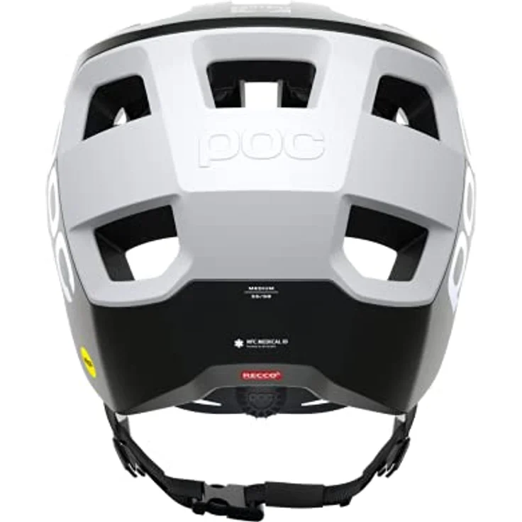 POC Kortal Race MIPS Helm - Uranium Black Matt/Hydrogen White 59 - 62 cm – Bild 5