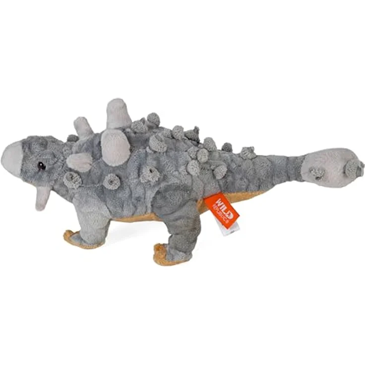 Wild Republic 15587 - Dinosauria Plüsch Ankylosaurus, 25 cm – Bild 4