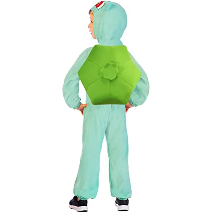 amscan 9915118 - Kids Officially Licensed Pokémon Bulbasaur Costume Age 3-4 Years – Bild 2
