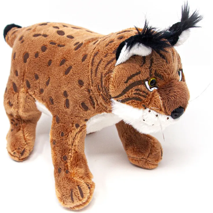 Cornelissen Kuscheltier Luchs, 24 cm, weiches Material