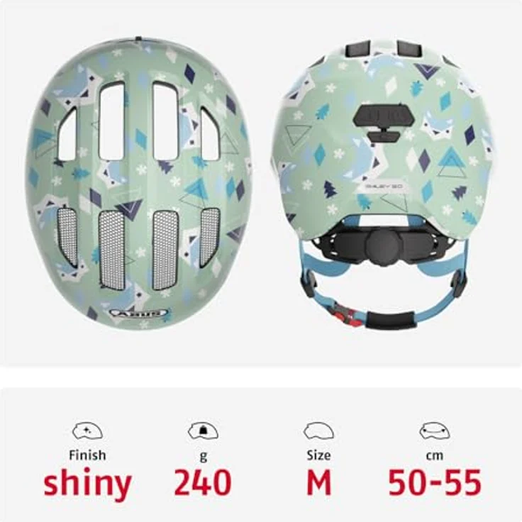 Abus Smiley 3. 0 Helm Green Nordic – Bild 4