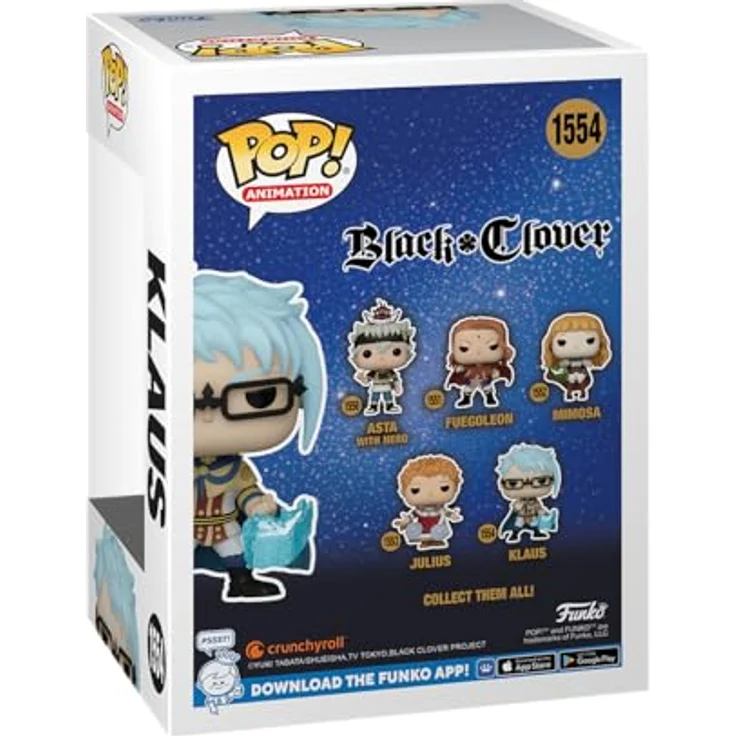 Funko Pop! Animation: Black Clover - Klaus - Vinyl-Sammelfigur - Geschenkidee - Offizielle Handelswaren - Spielzeug Für Kinder und Erwachsene - Anime Fans - Modellfigur Für Sammler und Display – Bild 3