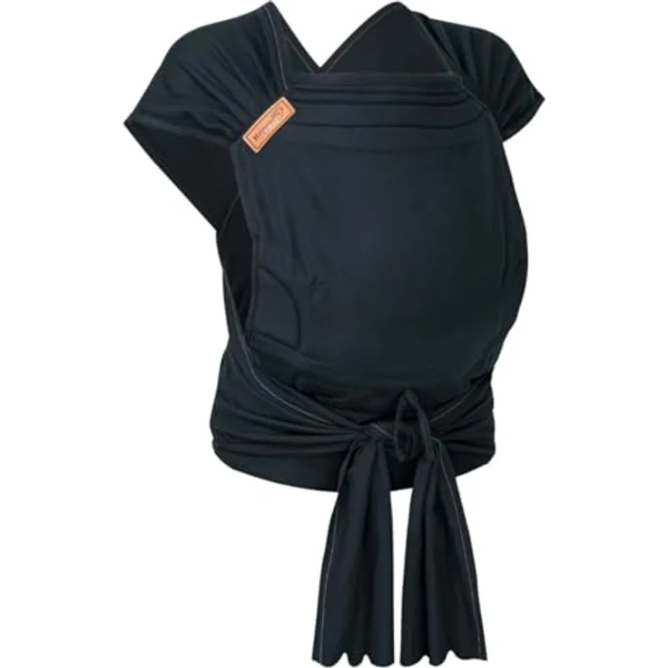 Hoppediz Babytrage Hop-Tye Advanced, Halfbuckle mit Tuchträger, ab Geburt (2,5 - 20 kg), optimale Unterstützung und Sicherheit – Bild 1